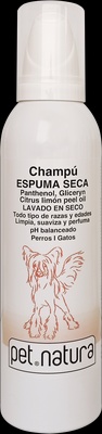 Champu Lavado en Seco Mascotas 200 ml